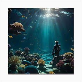 Depths Of The Imagination 6 Canvas Print