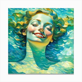 Mermaid sdv Canvas Print