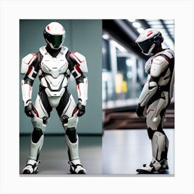 Futuristic Suit 42 Canvas Print