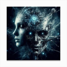 Cyborg Canvas Print