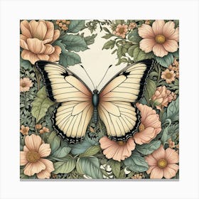 Butterfly Nature Art Wings Of Grace (4) Canvas Print