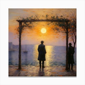 'The Sunset' Canvas Print