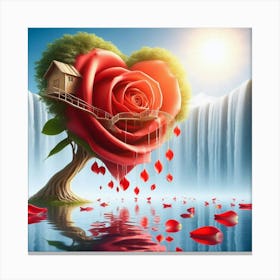 Rose #14 by Cam Views Canvas Print