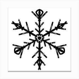 Snowflake 57 Canvas Print