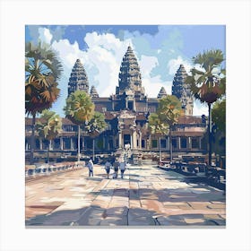 Angkor Wat 5 Canvas Print