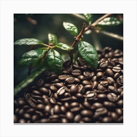 Coffee Beans 61 Canvas Print