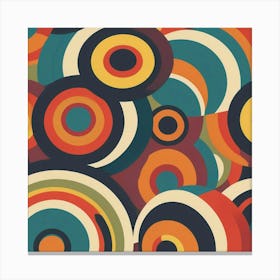 Abstract Circles 12 Canvas Print