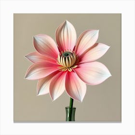 Dahlia Canvas Print