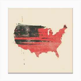 United States Of America 2 Canvas Print