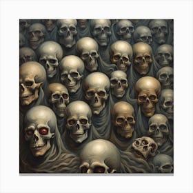 Skulls 1 Canvas Print