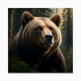 King of the Forest Canvas Print