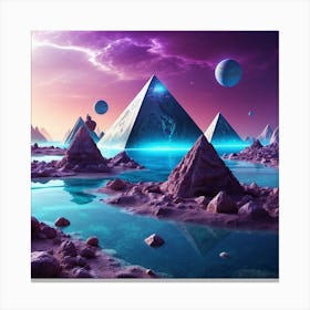 Night Glow Canvas Print