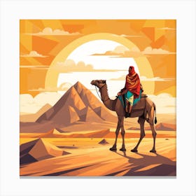 Egyptian Camel Canvas Print