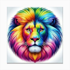 Lion Head 2 Canvas Print