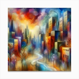 Cityscape Canvas Print