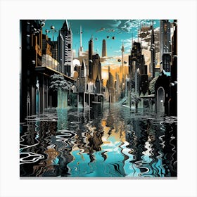 Cityscape 38 Canvas Print