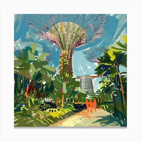 Singapore Gardens By The Bay 4 Canvas Print