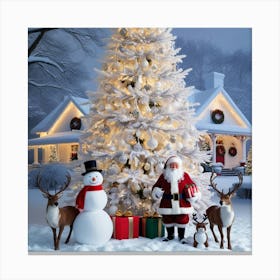 Christmas Tree 1 Canvas Print