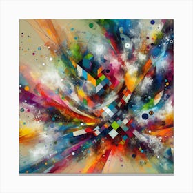 Abstract Painting 1 Canvas Print