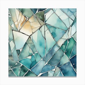 'Stained Glass' Canvas Print