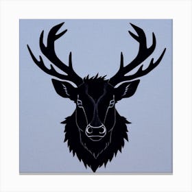 Deer Head 2 Canvas Print