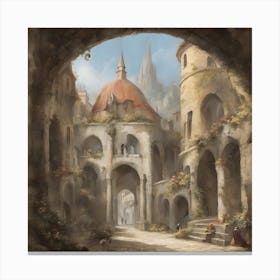 Dungeons And Dragons Canvas Print