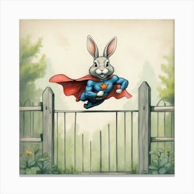 Super Bunny 20 Canvas Print