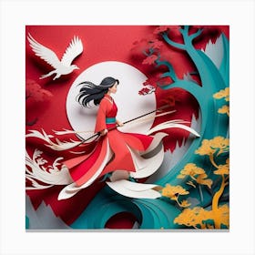 Mulan Canvas Print