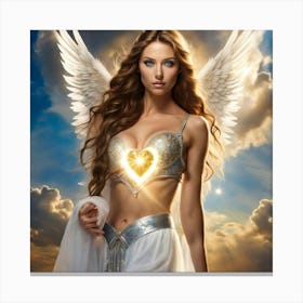 Angel Heart Canvas Print