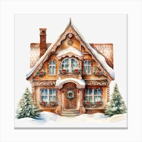 Gingerbread House 9 Canvas Print