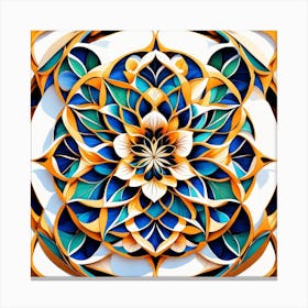 Mandala 55 Canvas Print