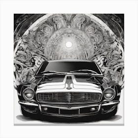 Muscle Car Canvas Print