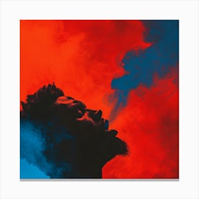 Smoke In The Air Canvas Print