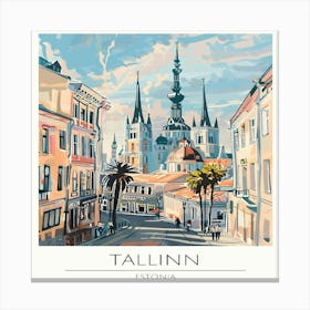 Talinn Estonia Canvas Print