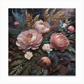 Peonies 8 Canvas Print