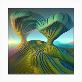 Morph into Reality Canvas Print