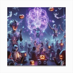 Halloween Party 31 Canvas Print