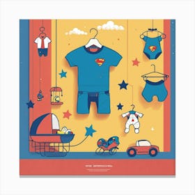 T Shirt Vector Illustration (9) Canvas Print