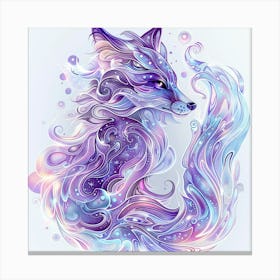 Fox Art 3 Canvas Print