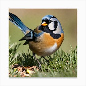 Blue Tit 16 Canvas Print