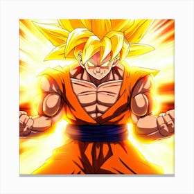 Dragon Ball Z Wallpaper 1 Canvas Print