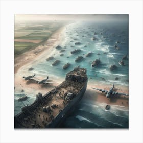 D-Day Canvas Print