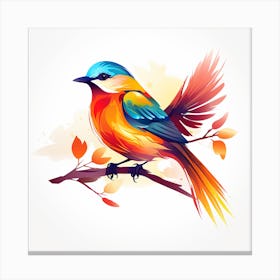 Colorful Bird 1 Canvas Print