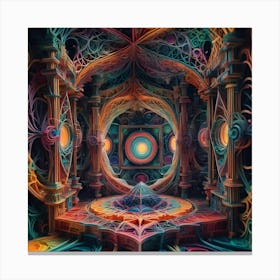 Metaphysics In 4d 2 Canvas Print