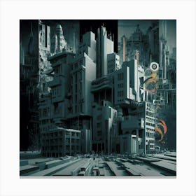 Abastract Art 92 Canvas Print