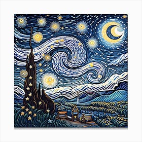 Starry Night Canvas Print