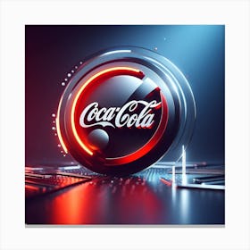 Coca Cola Logo Canvas Print