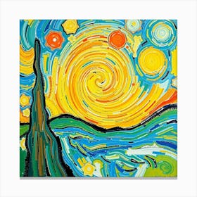 Starry Night 27 Canvas Print