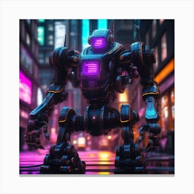 Futuristic Robot 38 Canvas Print