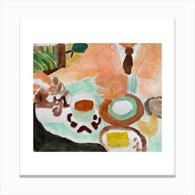 Breakfast Canvas Print